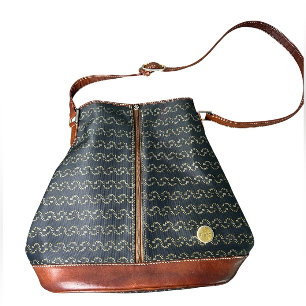 Beverly Monogram Shoulder Bag